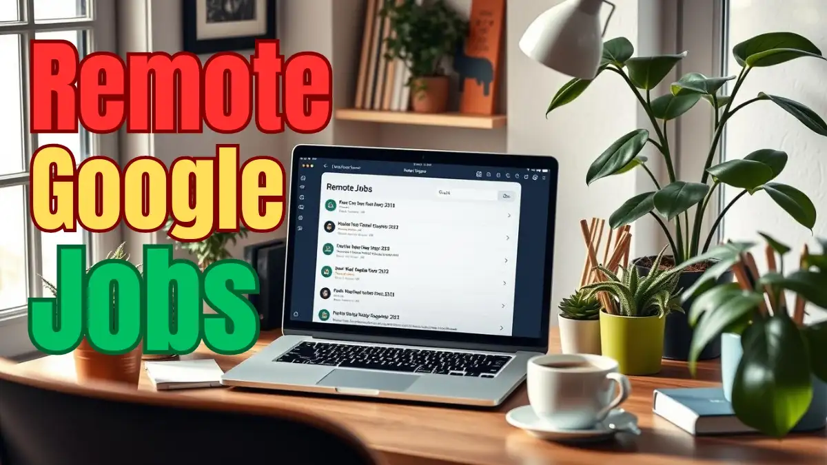 remote google job listings