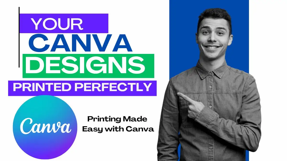 How to print on Canva